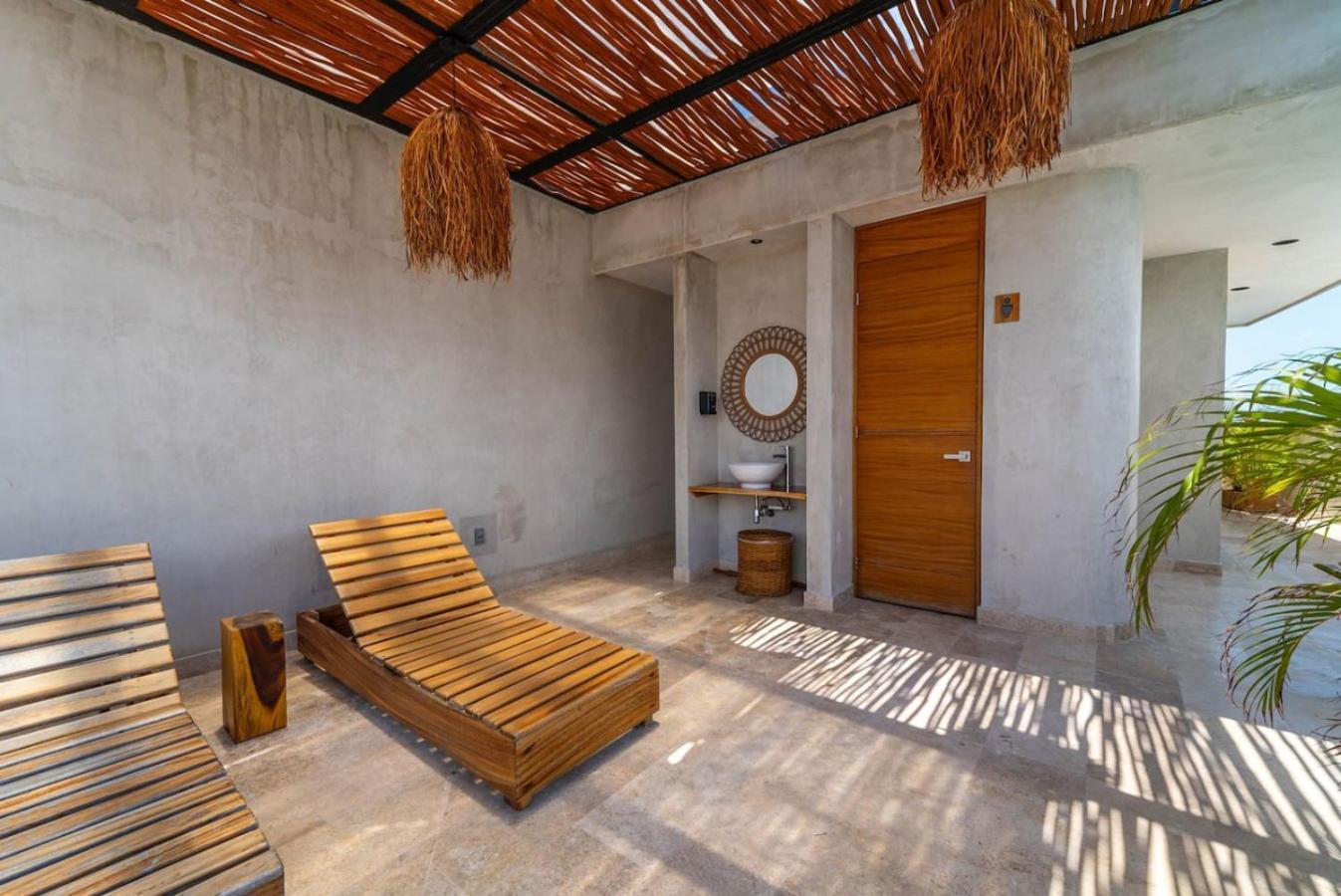 Apartment 2 Bedroom With Direct Walk-out To Pool, Sauna, And Gym Tulum